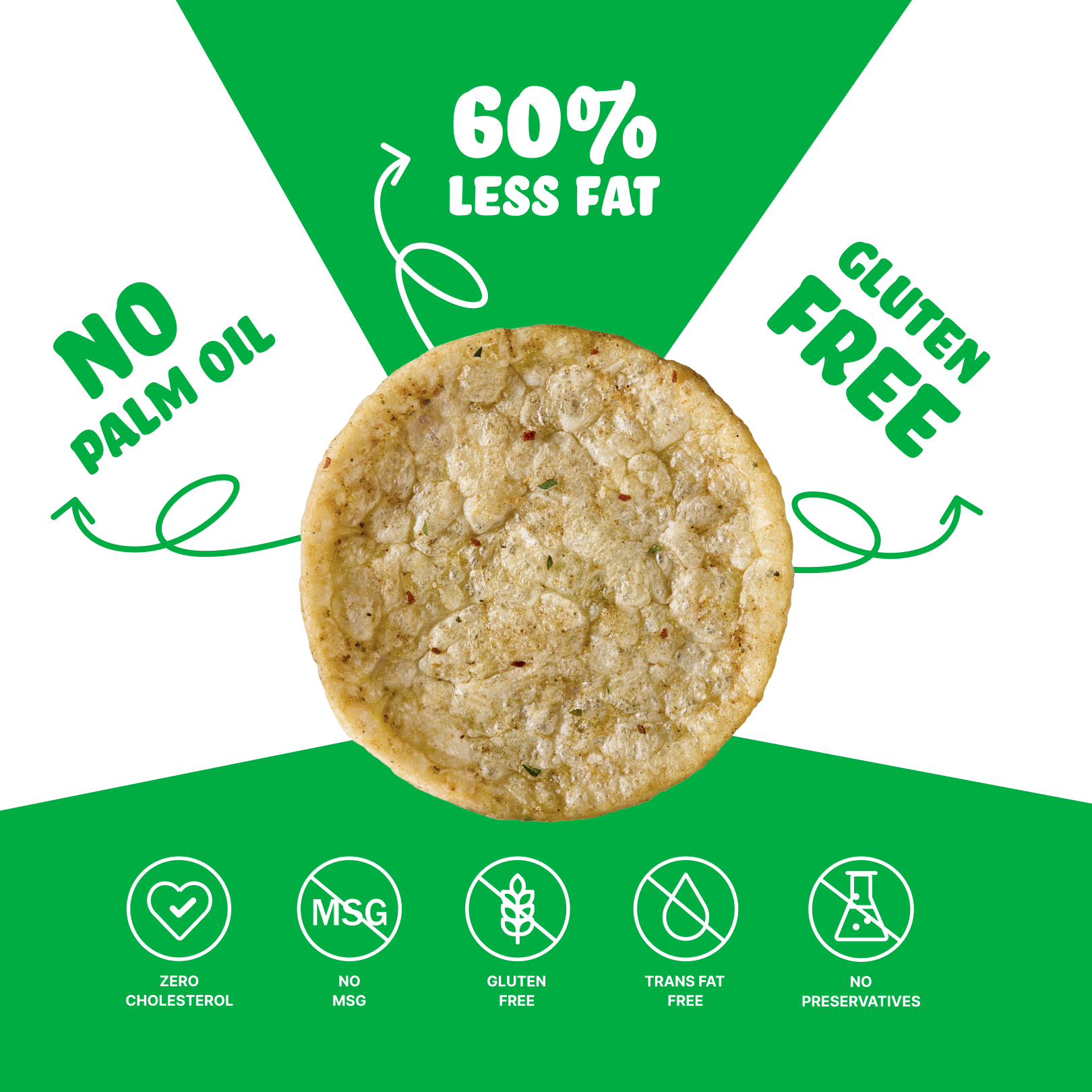 BRB Popped Potato Chips | Bhel Flavour | Not Fried, Not Baked | Lower Calorie, No Palm Oil, Healthy Snack