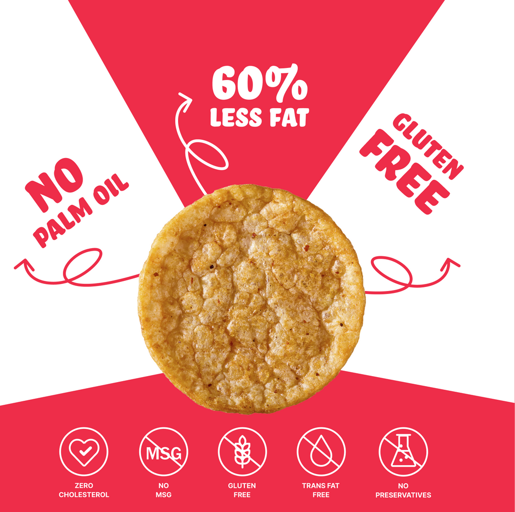 BRB Popped Potato Chips | Spicy Chipotle Flavour | Not Fried, Not Baked | Lower Calorie, Healthy Snack