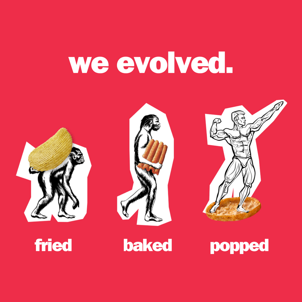 BRB Popped Potato Chips | Spicy Chipotle Flavour | Not Fried, Not Baked | Lower Calorie, Healthy Snack