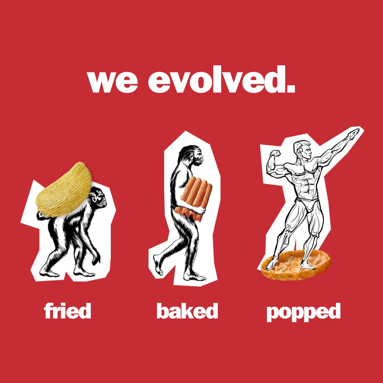 BRB Corn Popped Chips | Red Chilli Chataka - Flavour | Not Fried. Not Baked | No Palm Oil, Healthy Snack