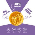 BRB Corn Popped Chips | Garlic Bread Flavour | Not Fried, Not Baked | No Palm Oil, Healthy Snack