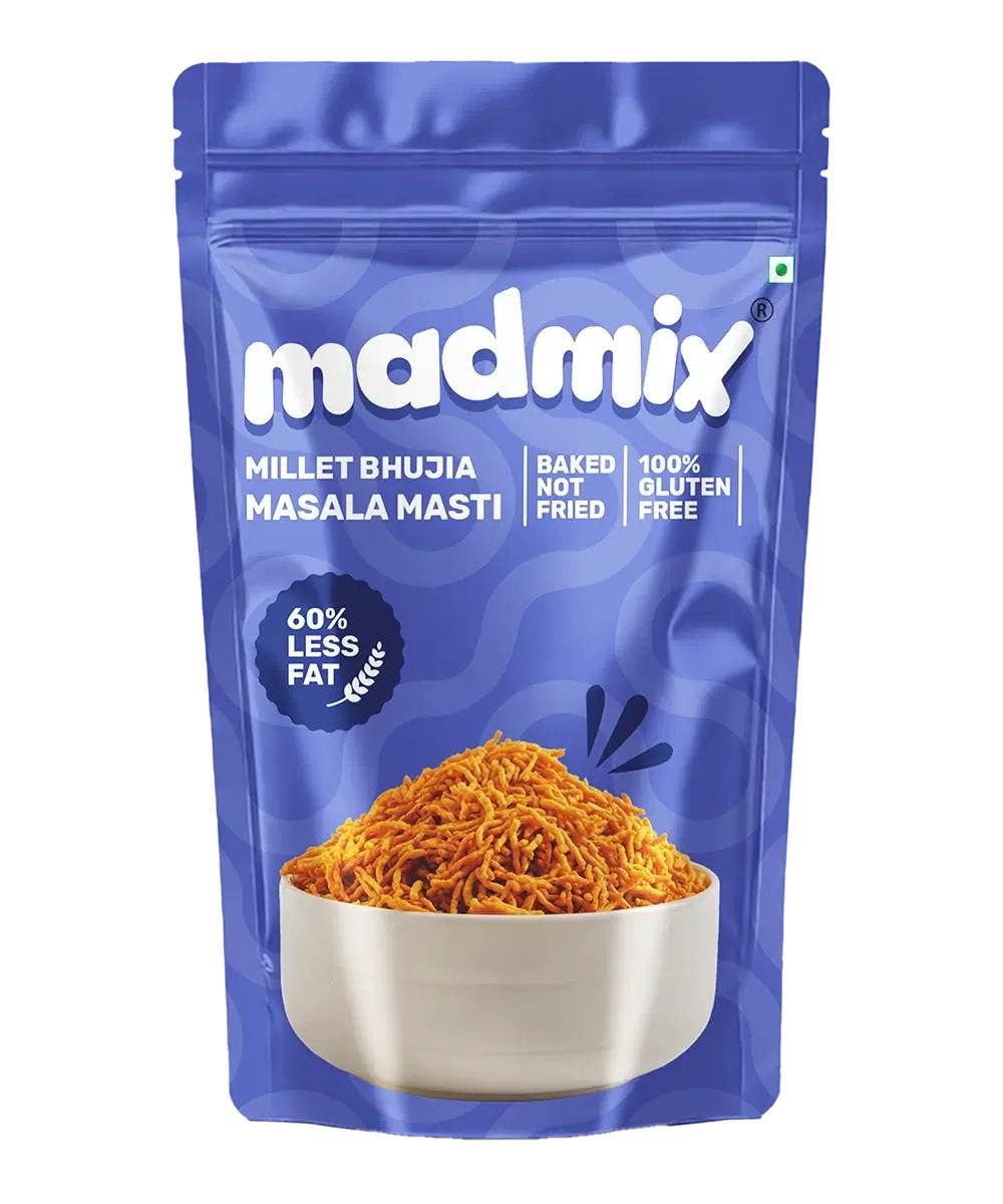 Madmix Jowar Bhujia - Masala Masti