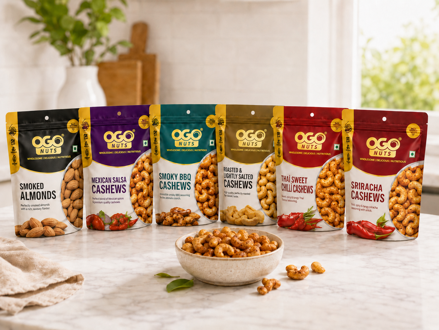 OGO Nuts Premium Variety Case