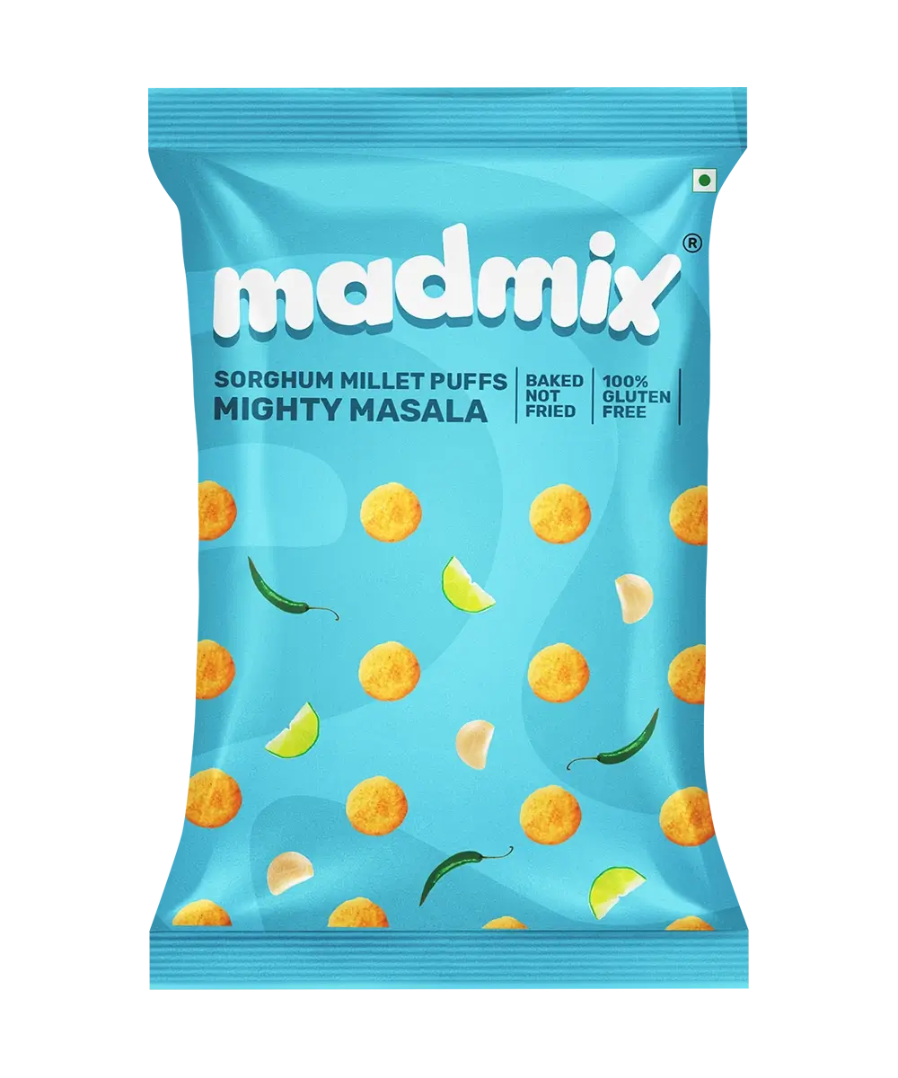 Madmix Jowar Millet Puffs