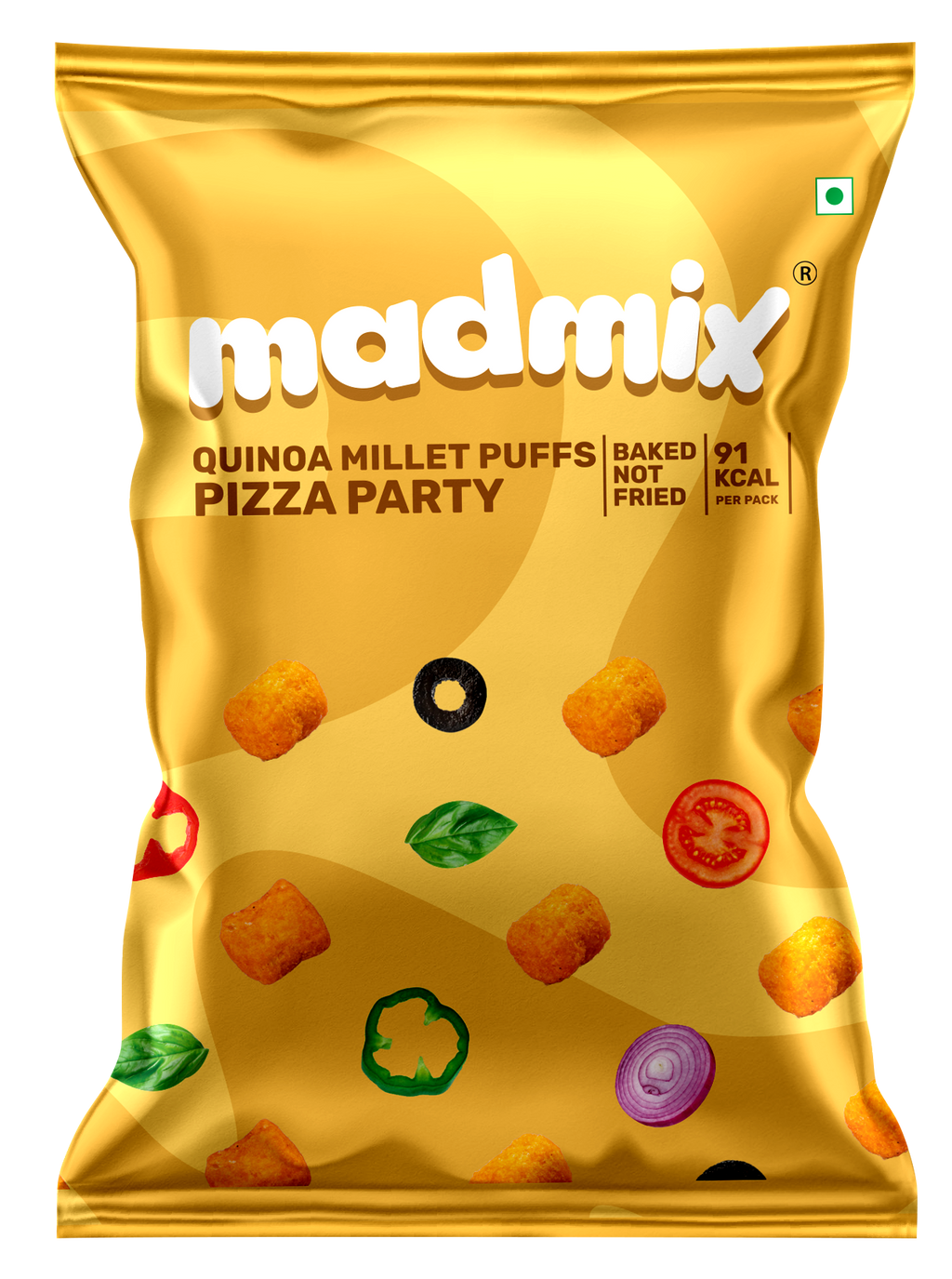 Madmix Quinoa Millet Puffs