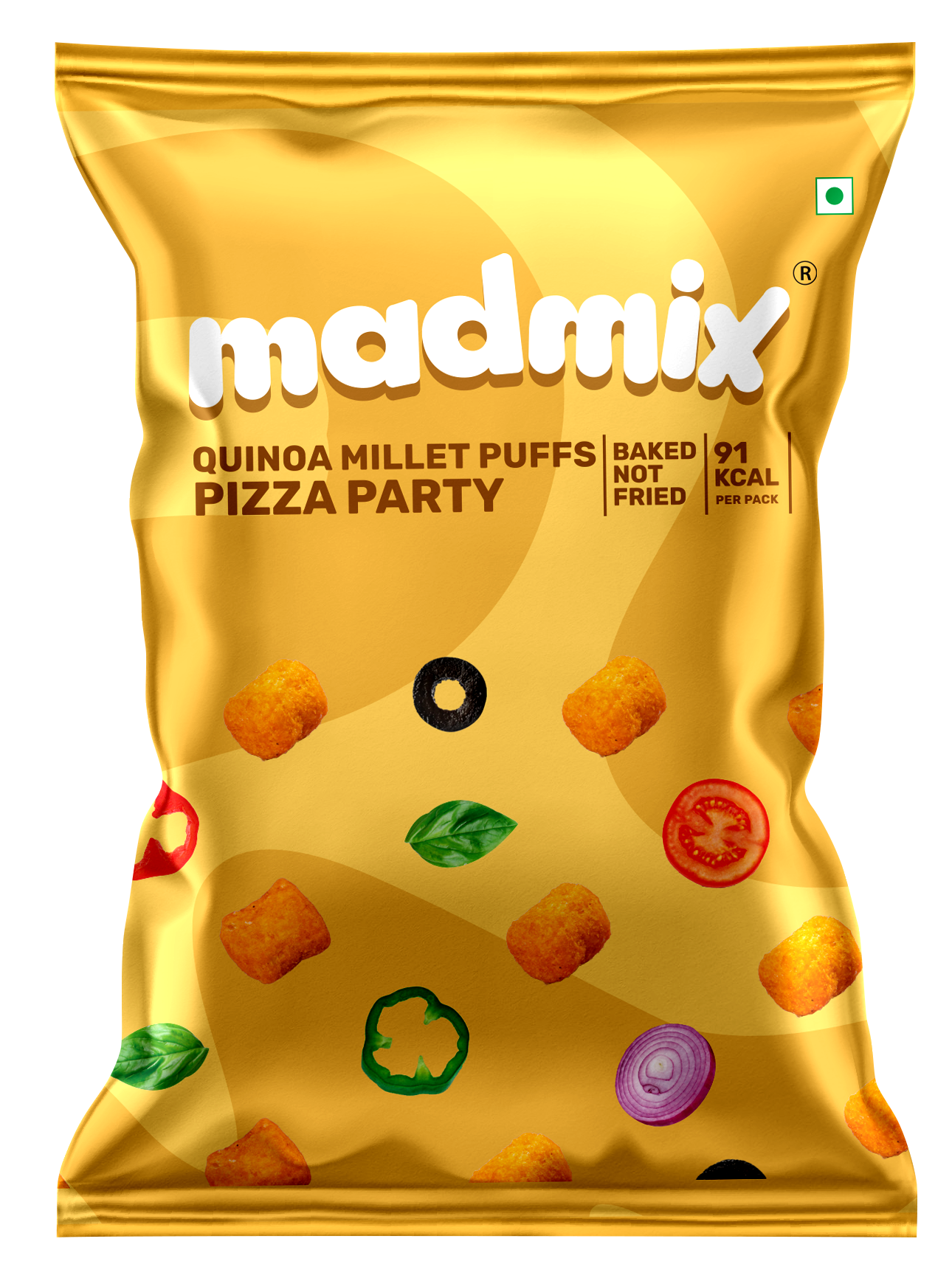 Madmix Quinoa Millet Puffs