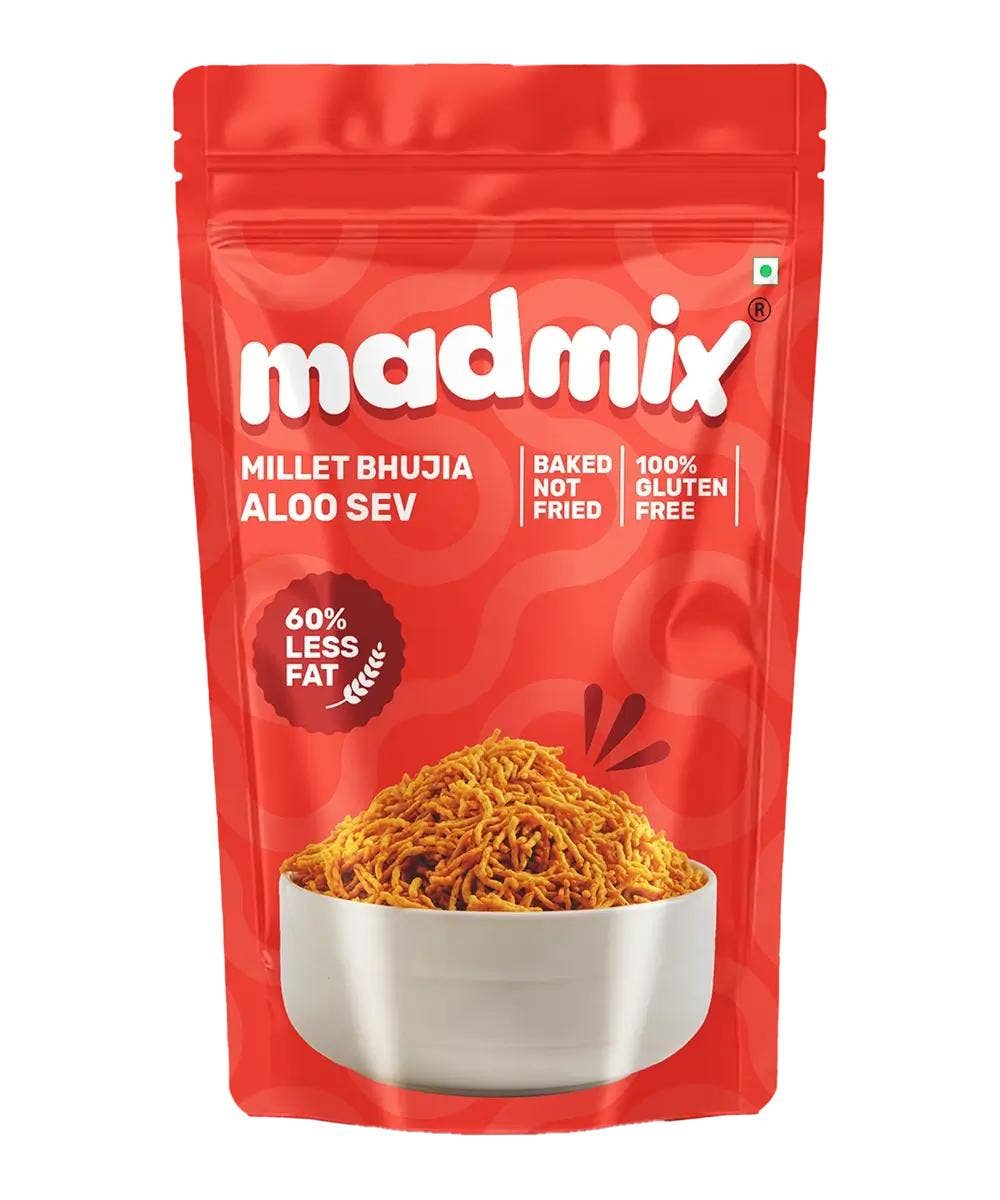 Madmix Jowar Bhujia - Aloo Sev