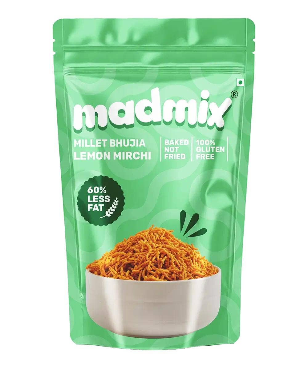 Madmix Jowar Bhujia - Lemon Chilli