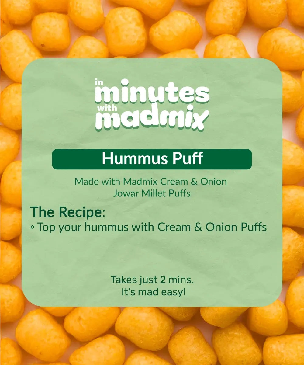 Madmix Jowar Millet Puffs