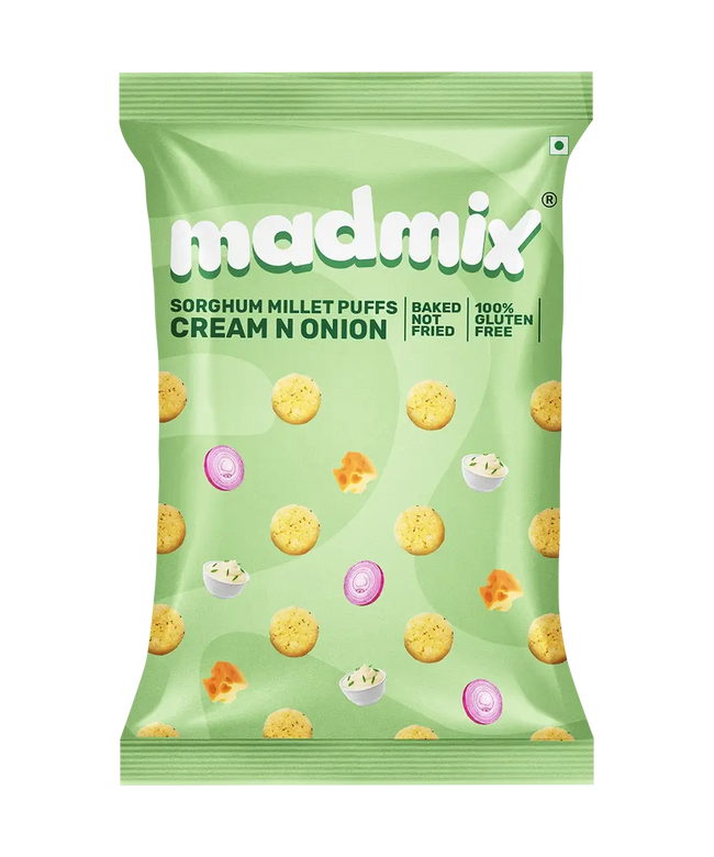 Madmix Jowar Millet Puffs Hover Image