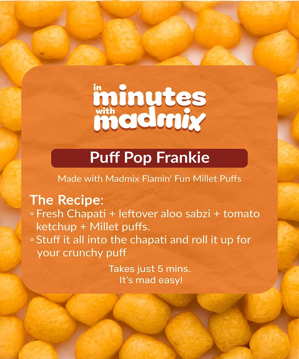 Madmix Quinoa Millet Puffs