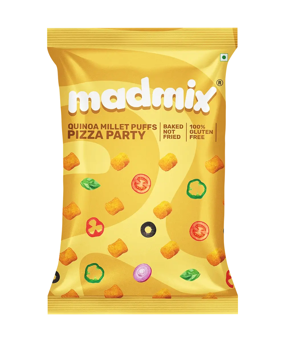 Madmix Quinoa Millet Puffs